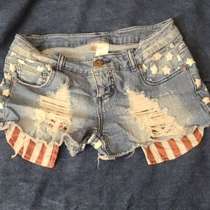 4th of July Jean Shorts